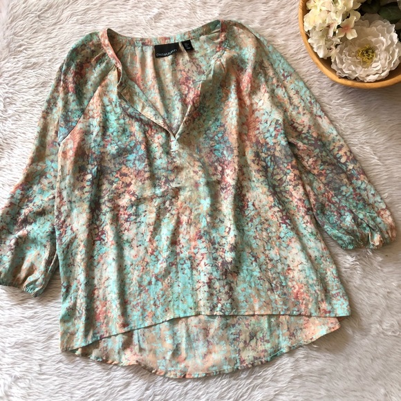 Cynthia Rowley Tops - Cynthia Rowley Colorful Blouse Cynthia Rowley Tops - Cynthia Rowley Colorful Blouse